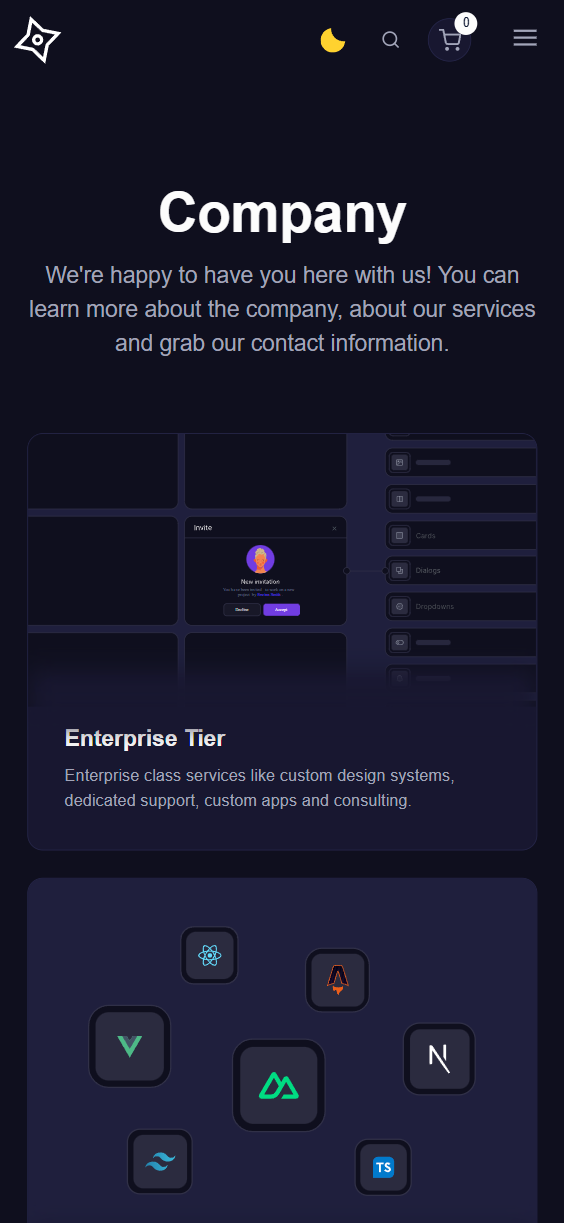 Css Ninja Mobile UI