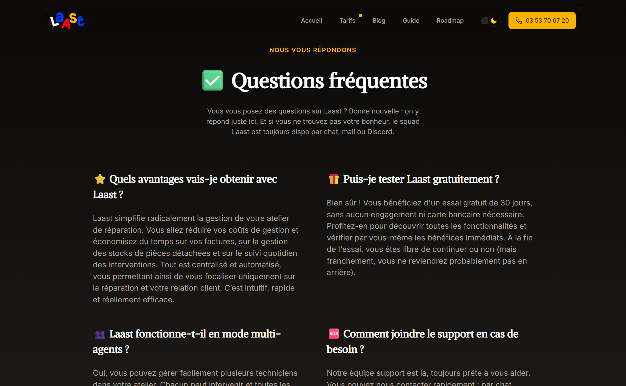 Laast.io FAQ