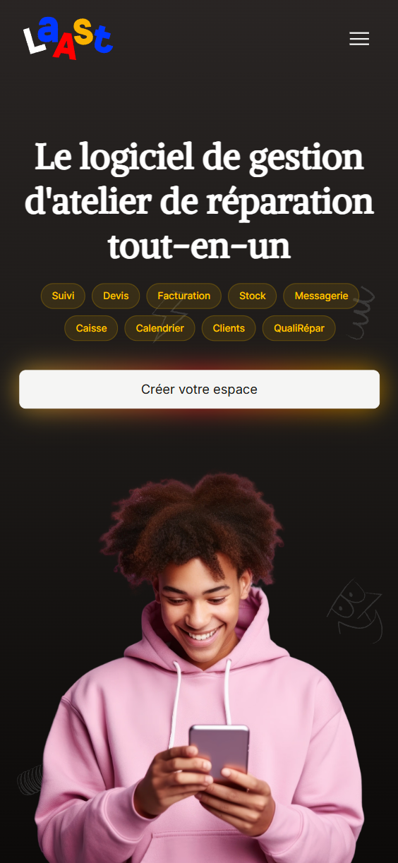 Laast Mobile UI