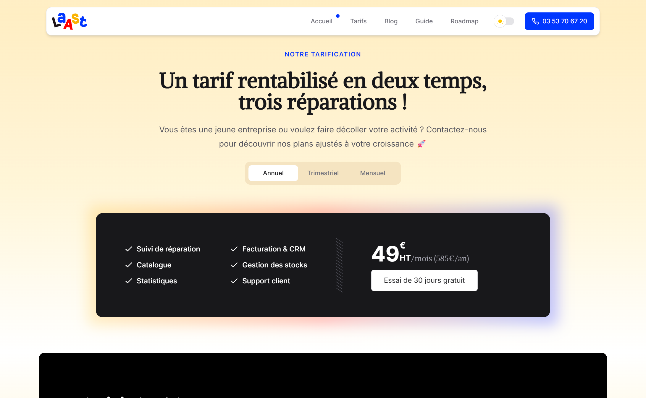 Laast.io Pricing