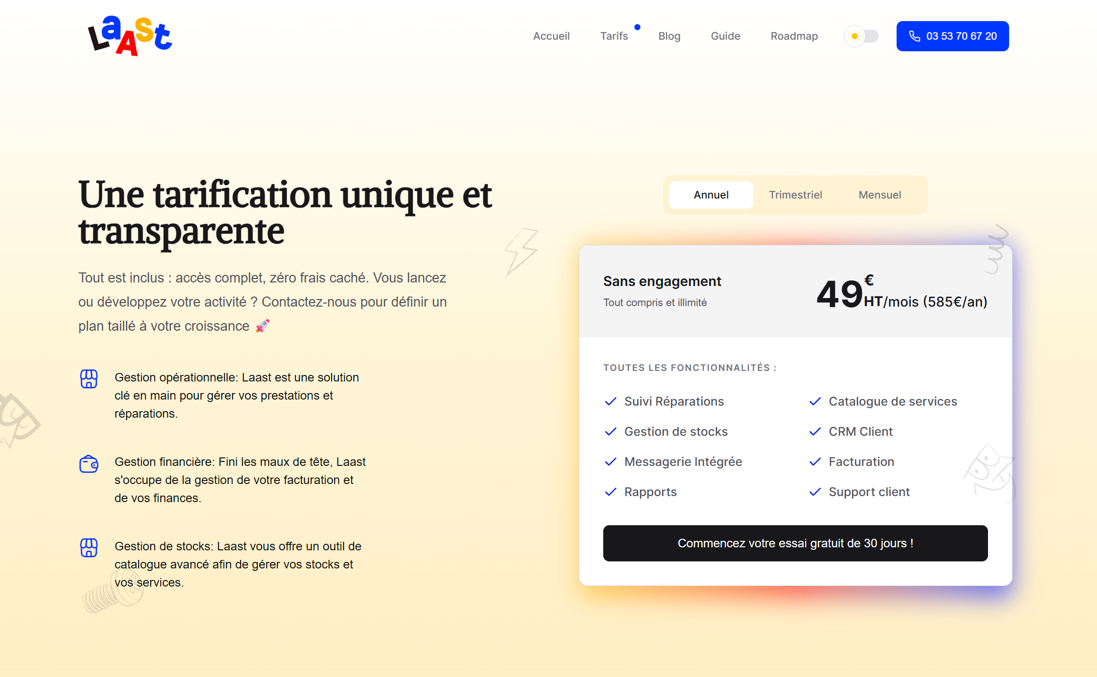 Laast.io Pricing
