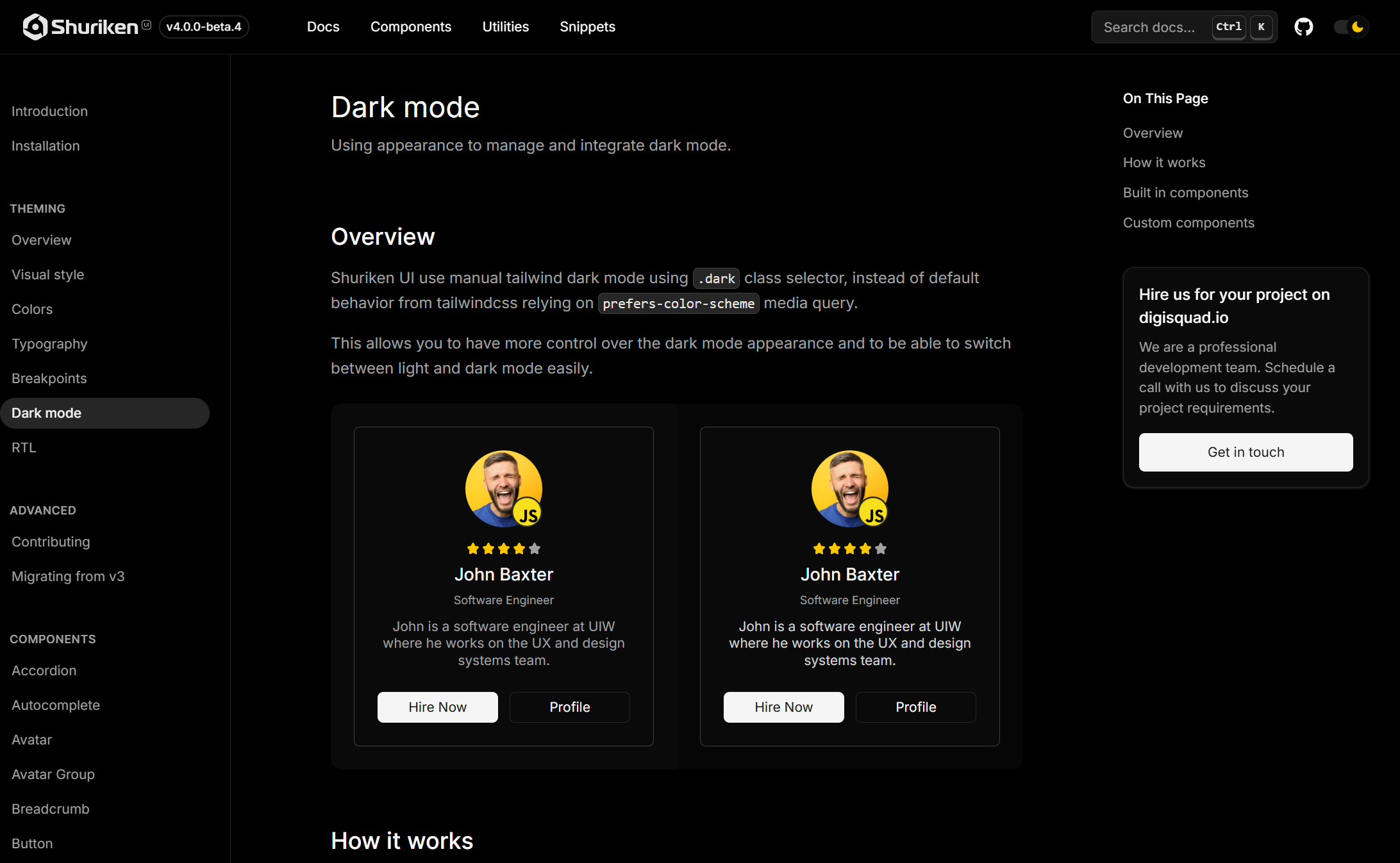 Shuriken UI Documentation