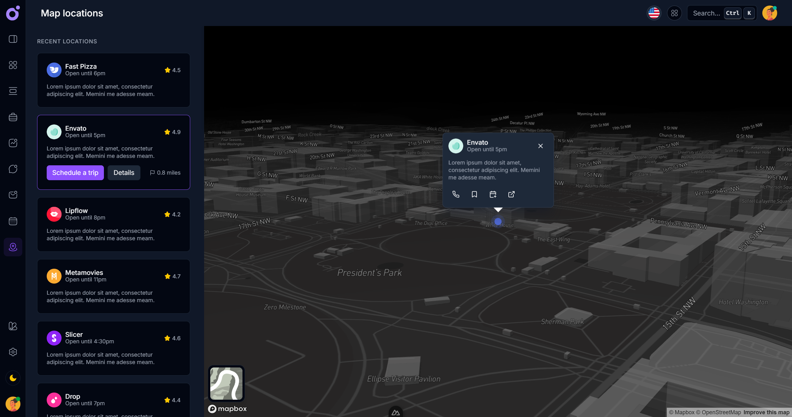Tairo Dashboard UI Kit