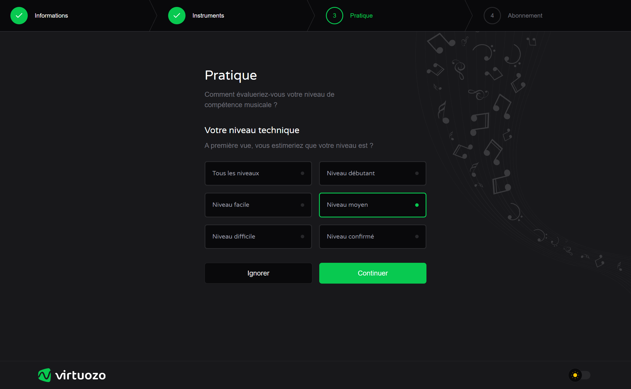 Virtuozo Onboarding Step 3
