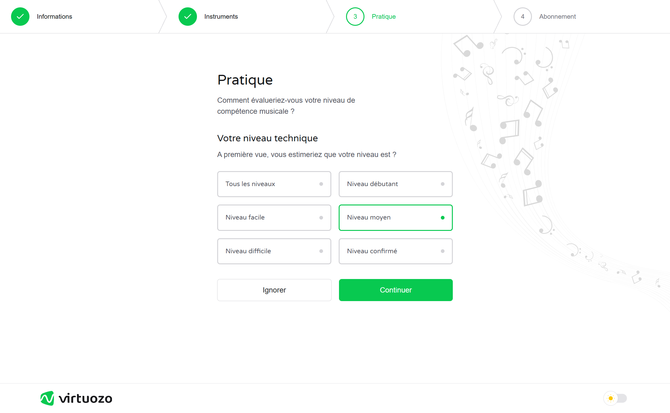 Virtuozo Onboarding Step 3