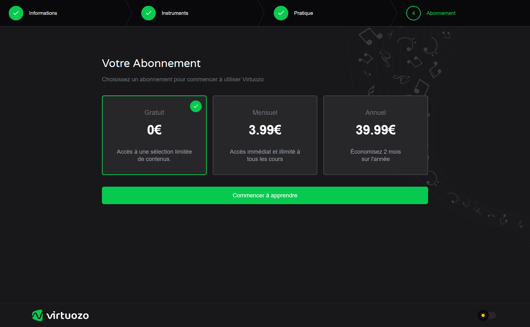 Virtuozo Onboarding Step 4