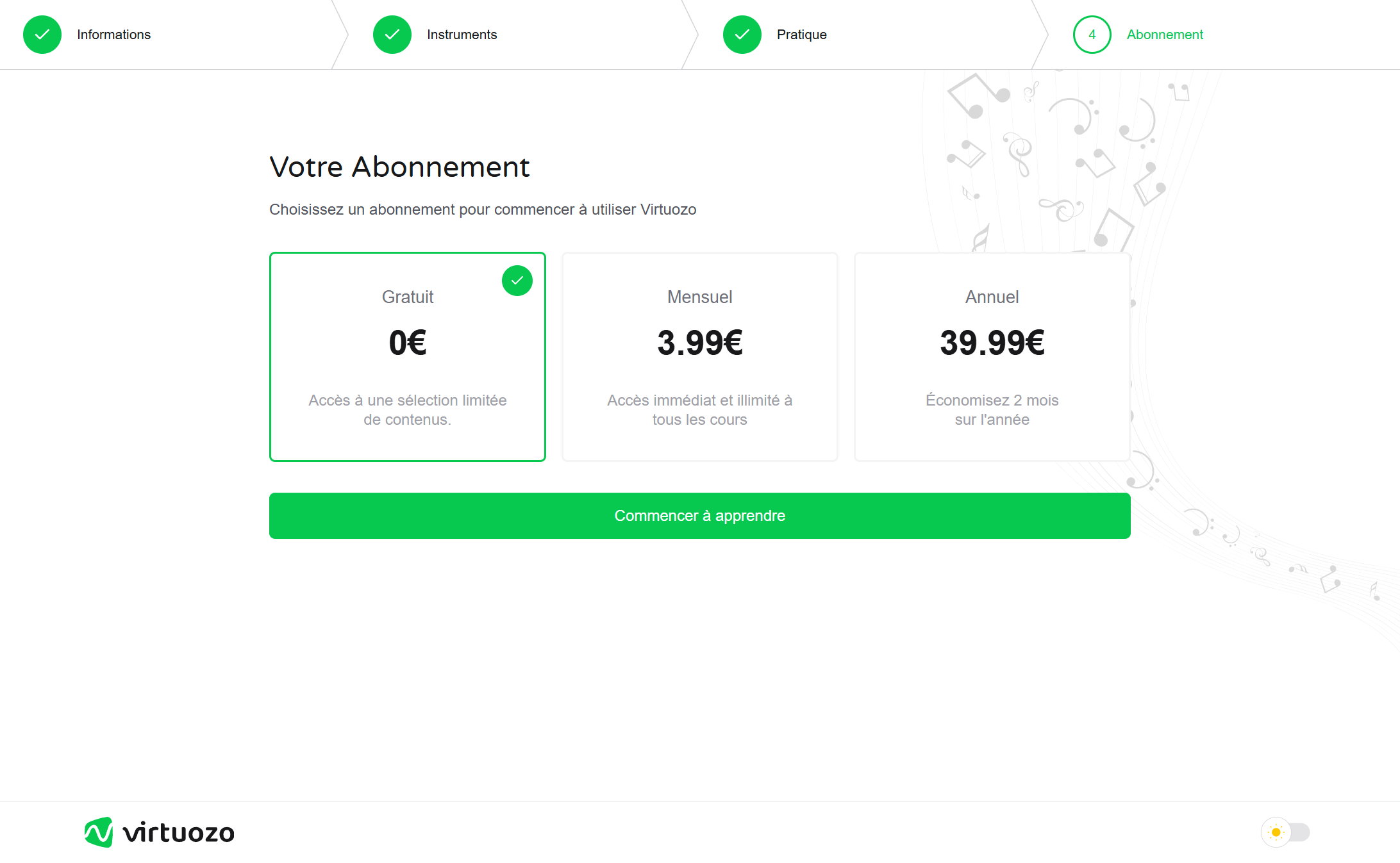 Virtuozo Onboarding Step 4