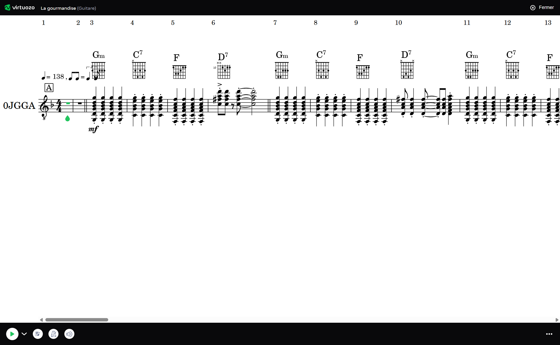 Virtuozo Score